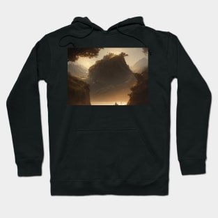 landscape pictures for wall grassy Hoodie